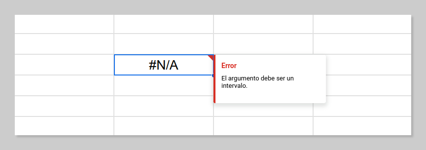 Error #N/A